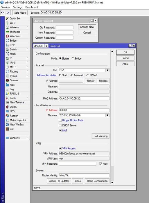 RouterBoard Mikrotik Dual Core  RB3011UIAS-RM