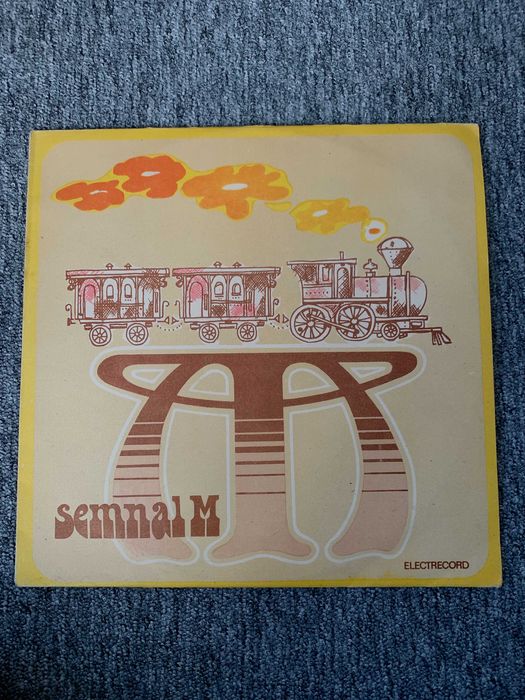 Disc Vinil Semnal M - Trenul cursa de persoane Apahida Cluj-Napoca disc vinyl LP