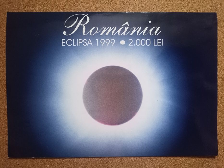 Bancnotă de 2000 lei, Eclipsa Totală de Soare, 1999