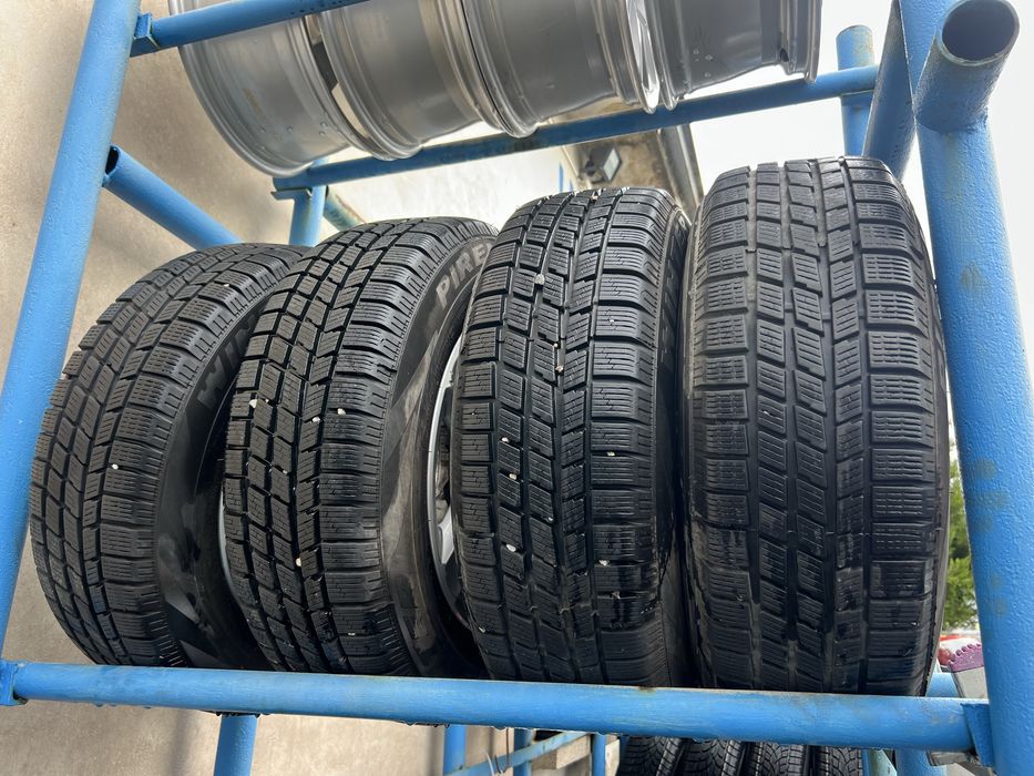 Джанти със ЗИМНИ гуми 195/65/15 за VW: Jetta , Golf, Caddy,Touaran 15”