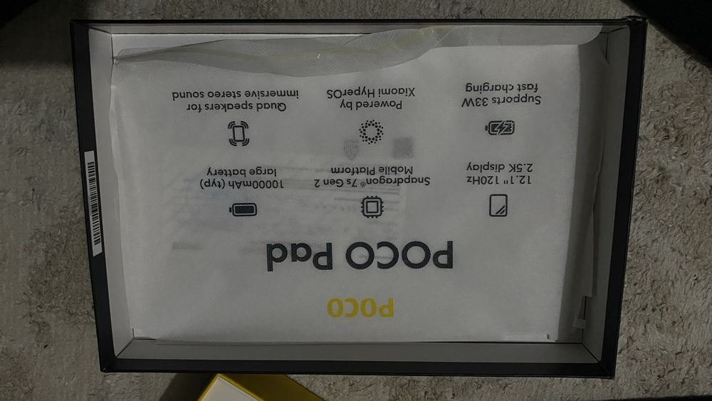 Планшет POCO Pad 12.1 256GB