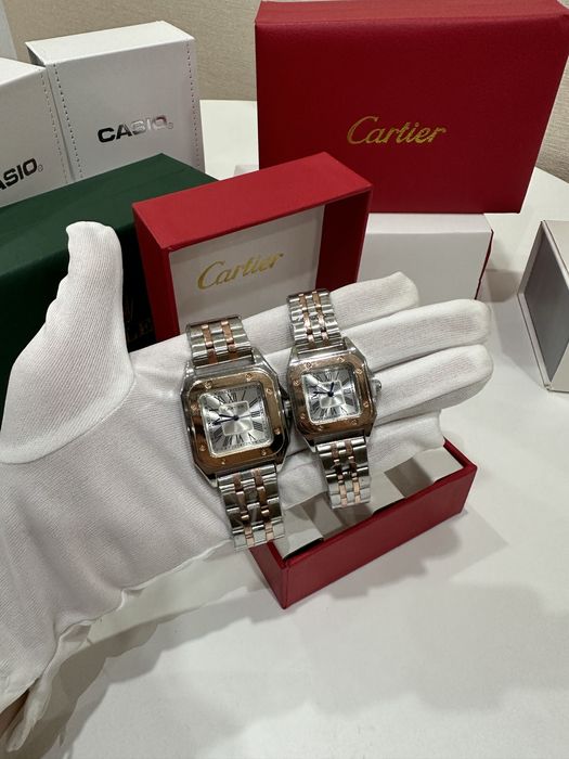 Часы парные в подарочной коробке