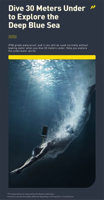 Чехол водонепроницаемый OS-Baseus