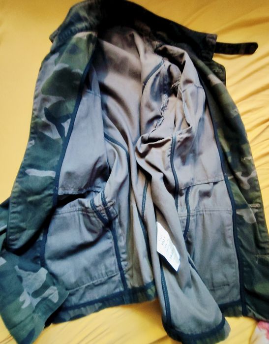 Geacă Camuflaj verde padure.