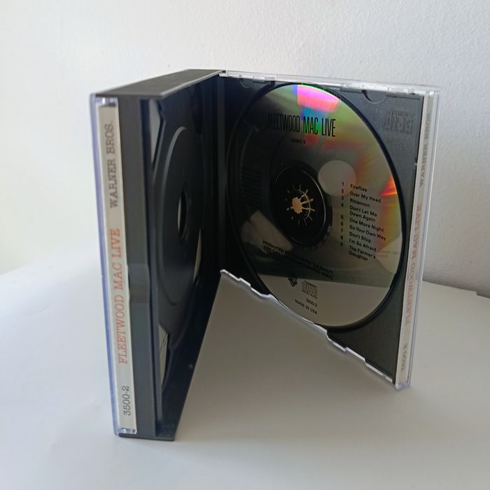 Оригинален двоен CD диск Fleetwood Mac – Live (2 x CD, US Press)