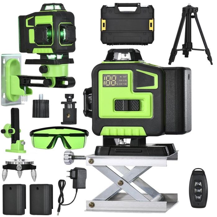 Set laser verde 4D