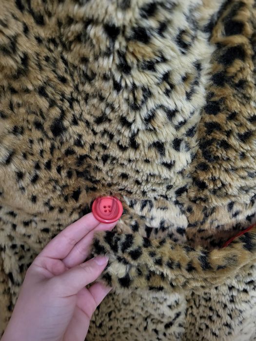 Palton damă leopard