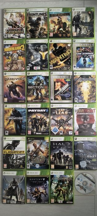 Lot jocuri xbox 360 diverse