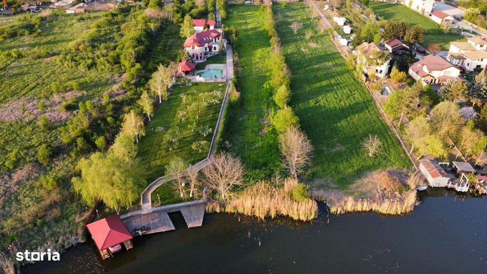 vanzare teren cu deschidere lac Snagov
