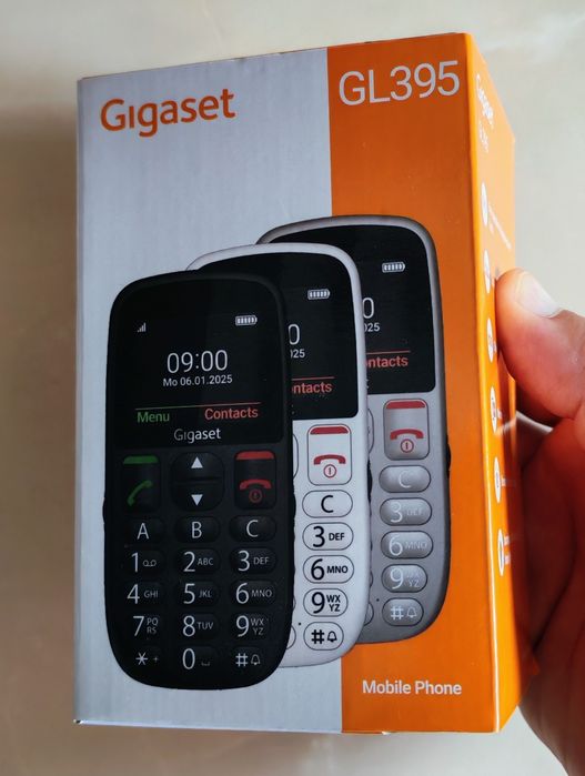 Telefon pentru seniori GIGASET GL395  White sigilat!