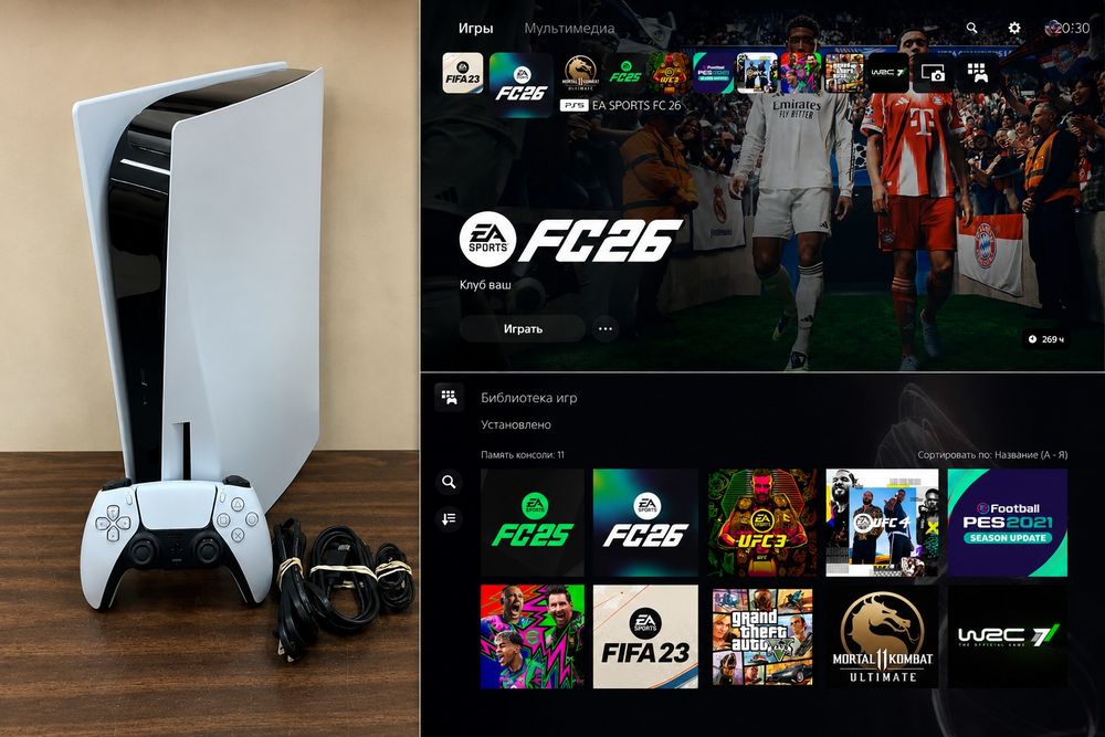 PlayStation 5 Disc Edition ( 10ta uyin ) + DASTAVKA BEPUL