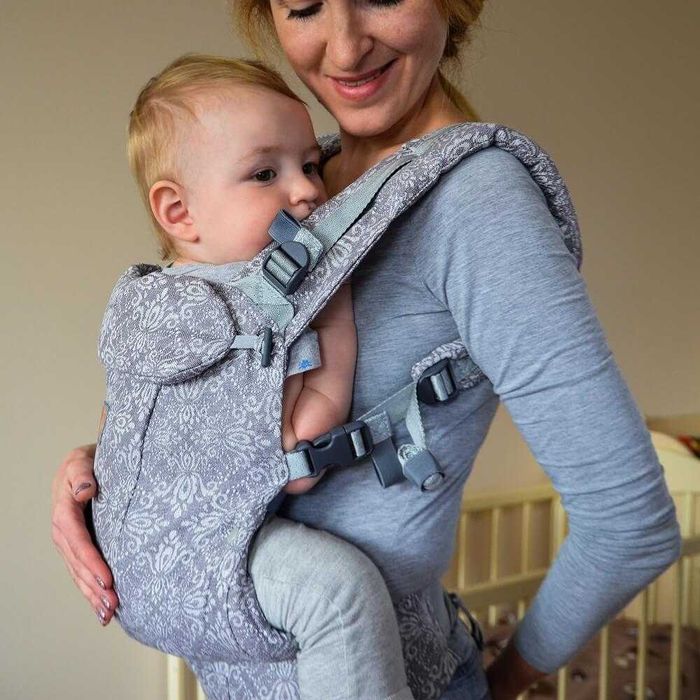 РАЗПРОДАЖБА | 6м+ | Ергономична раница Nashsling Next Linen (100% лен)