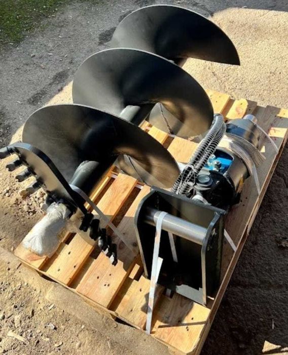 Foreza hidromotor burghiu buldoexcavator