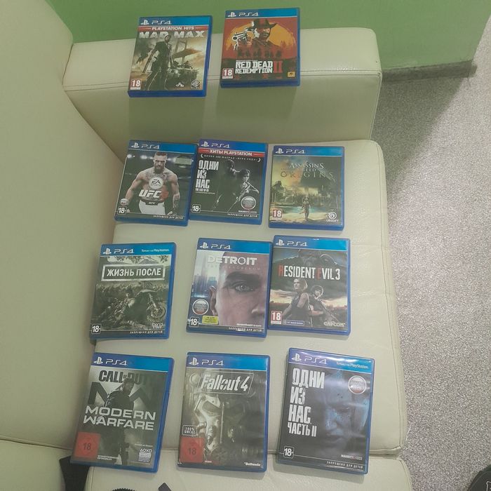 Продаю игры на ps 4
