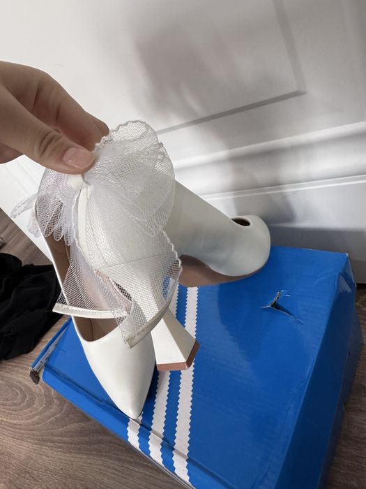 Туфли 6-7см с бантиком