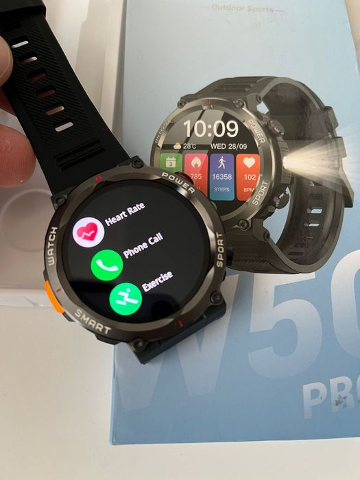 Smartwatch cu funcție Apel/notificari wapp și mess