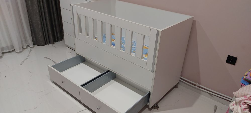 Бебешка кошара с матрак 2 броя