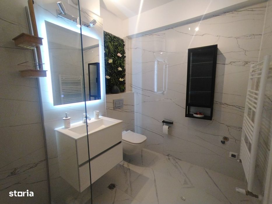 Garsonieră 50 mp | Pipera, rond OMV | Bloc nou | Balcon