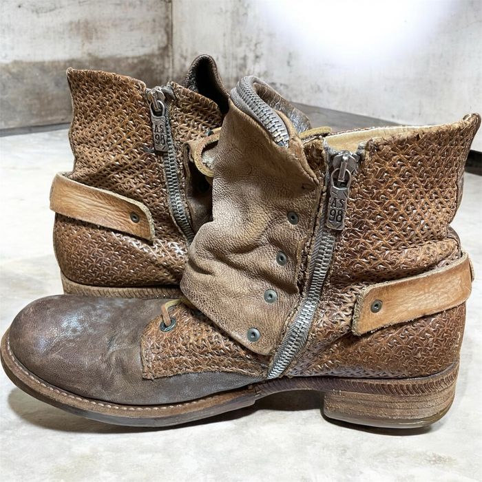 A.S.98 Pocket Leather Boots