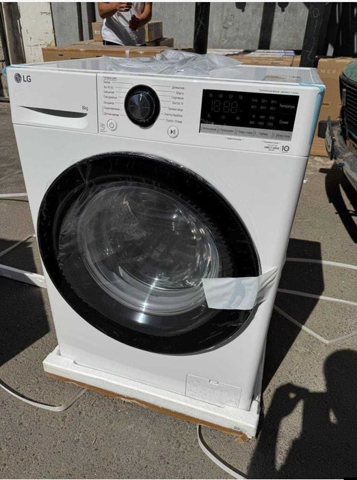 Стиральная машина LG 8 кг F2V3PS6W AIDD Inverter Steam