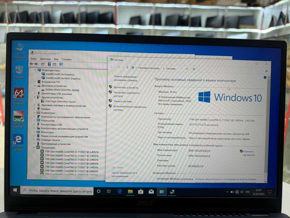 Acer Swift 3X 16/512gb