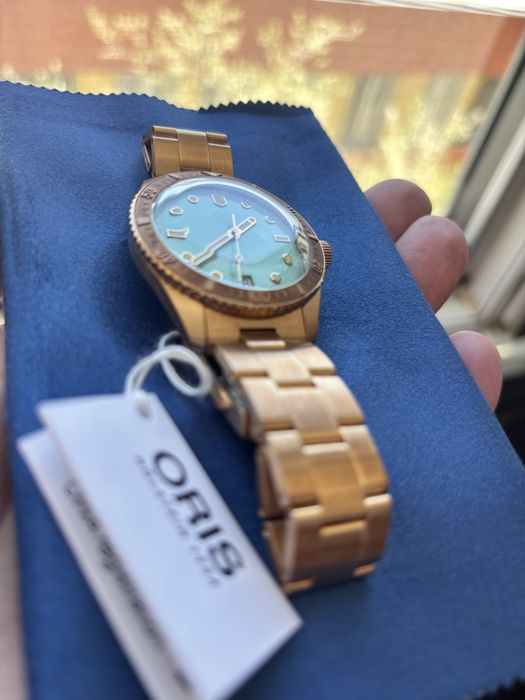 НОВ! Oris Divers Sixty-Five Bronze