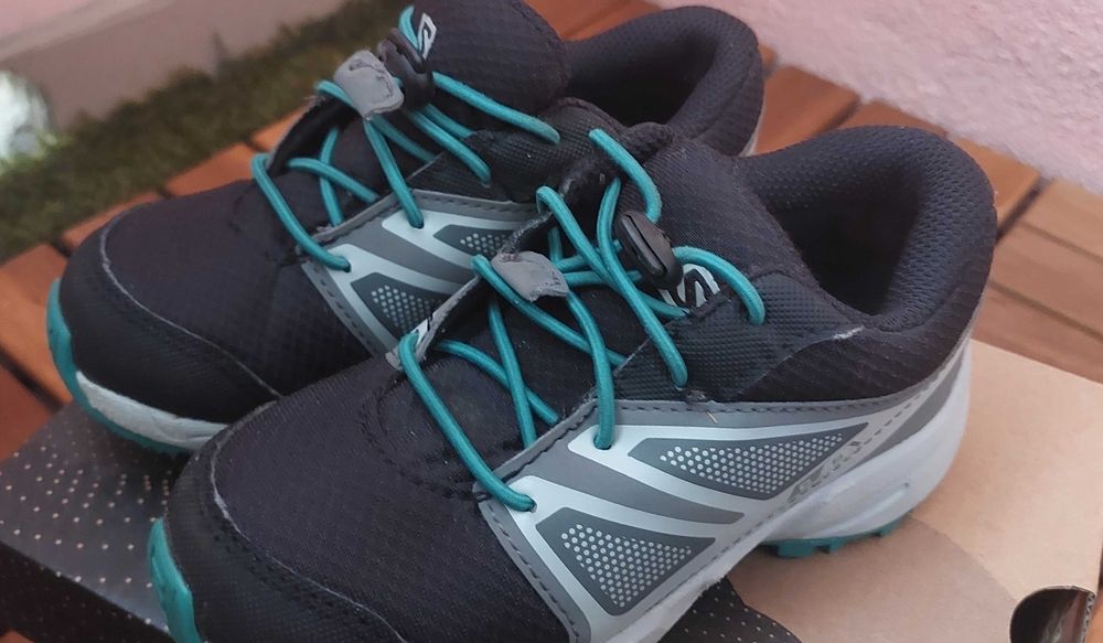 Детски обувки за момче Salomon XA Pro V8 Mid & Salomon Sense CSWP K