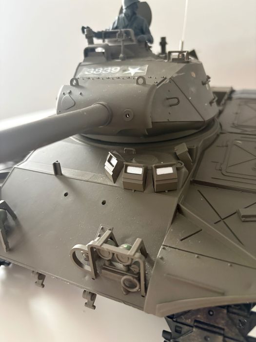 Tanc militar telecomandat replică model american M41A3