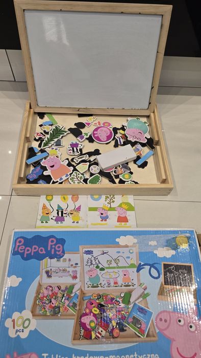 Peppa Pig Магнитна дървена дъска