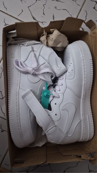 Sneakers Nike Air Force 1 Mid Triple White