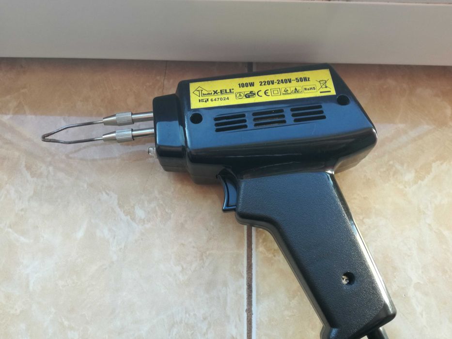 Aparat  de Lipit 100W X-ELL Letcom Pistol Ciocan  Statie +++ Accesorii