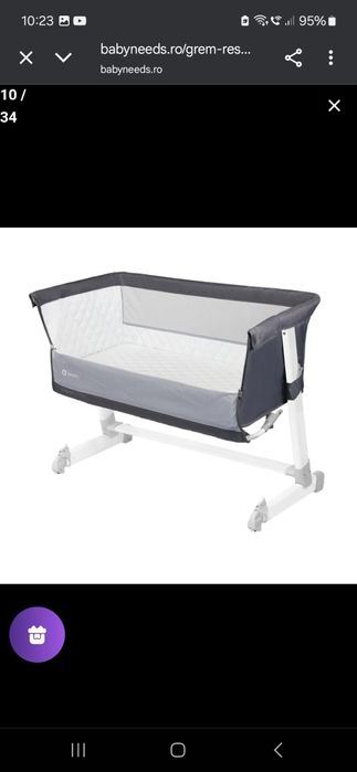 Vând pătuț lionelo