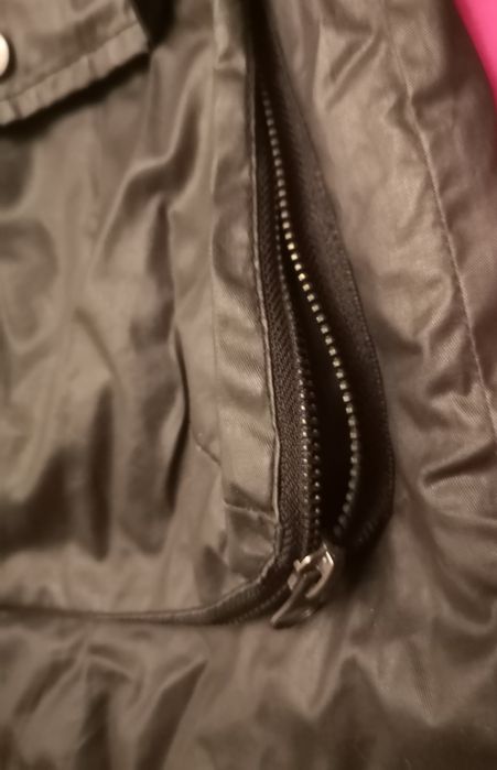 Geaca lunga/ pardesiu/ parka gluga dama, neagra, L, Cropp