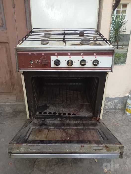 Gaz plitasi yahshi holatda.                Sostoyaniya norm