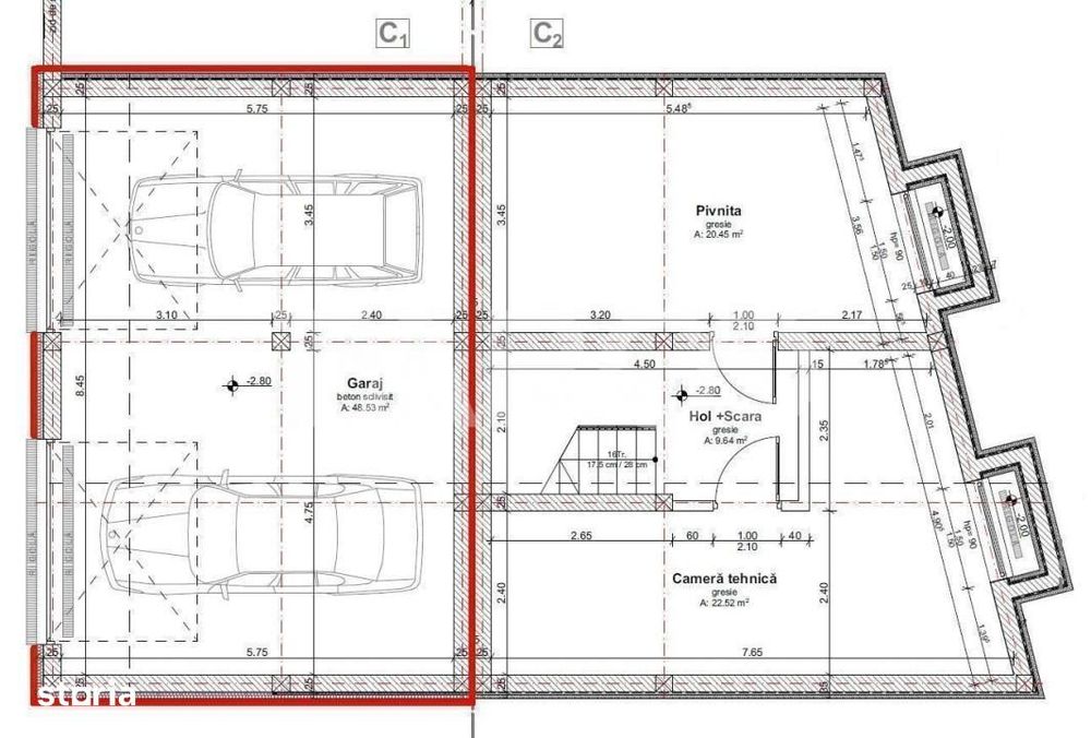 Duplex de vanzare Comision 0% in cartierul Dambul Rotund