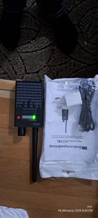 Detector  camere  si microfoane spion  nou