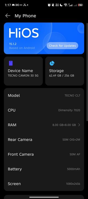 Tecno camon 30 5g 256gb 16gb ram срочно