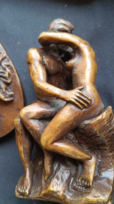 lot 7 statuete bronz replici dupa scluptori celebri