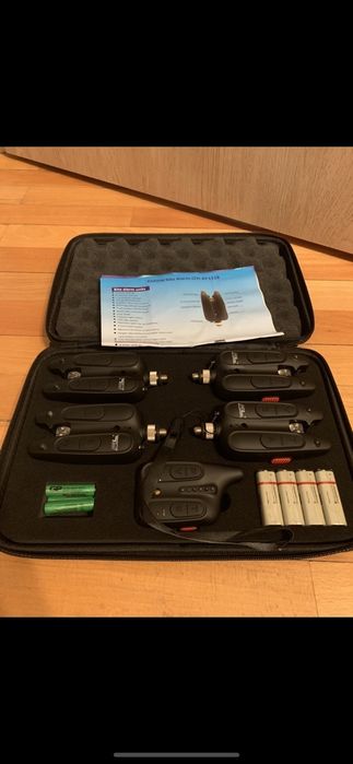 Set avertizori senzori pescuit 4 + 1
