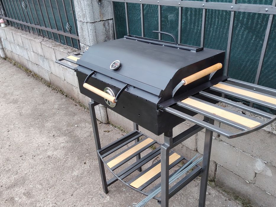 Барбекю Скара НОВО масивно 46кг разглобява се размери в описанието