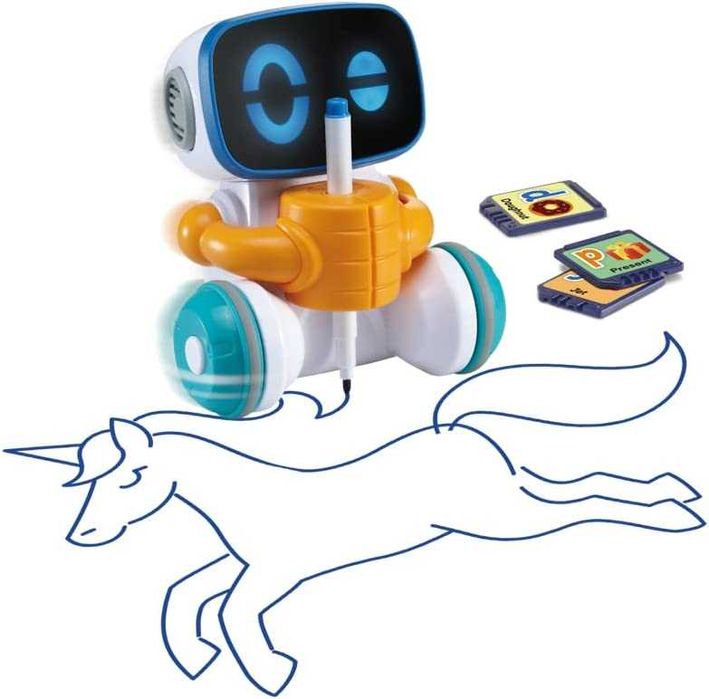 Интерактивен рисуващ робот JotBot Vtech Умният робот за рисуване