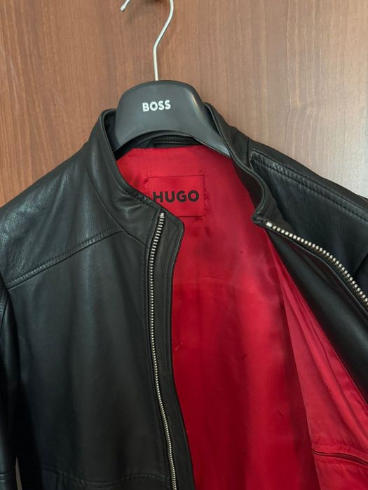 Кожено яке HUGO размер М