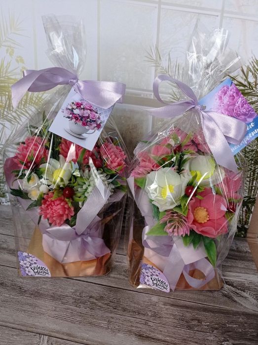 Мыльные букеты в подарок