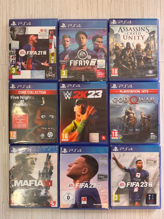 Cd- Jocuri PS 4 , predare doar în Galați.