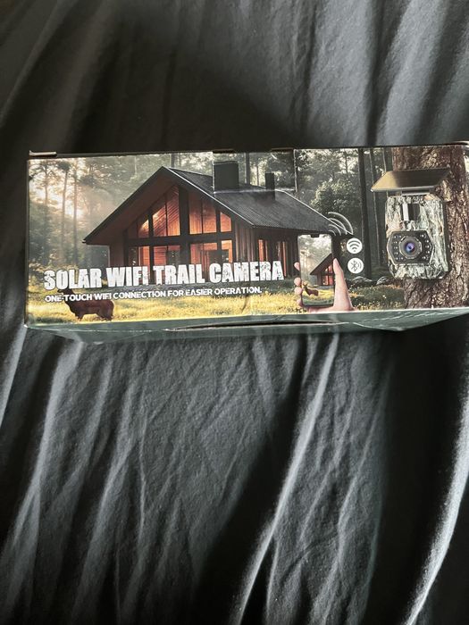 Camera solara Sovonix de urmarire 4k 60Mp cu vedere nocturna activata