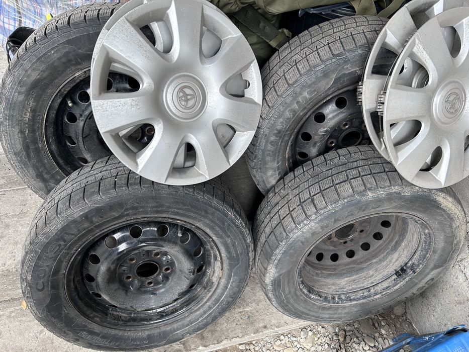 Колеса в сборе с колпаками