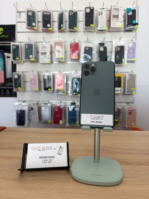iPhone 11 Pro 64GB Green – Second-Hand in stare excelenta!