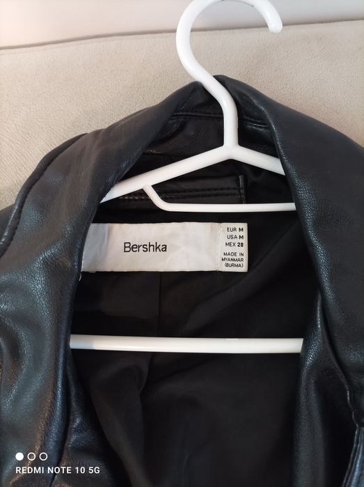 Geaca din piele ecologica Bershka