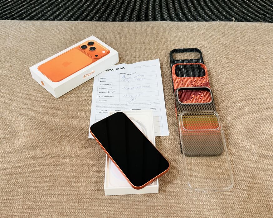 Iphone 17 Pro 256GB / Като Нов / Гаранция 11.2027г