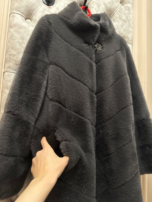 Шуба из искусственного меха